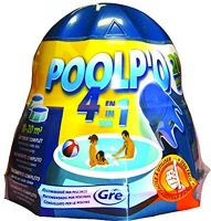 Gre 08012 - Poolp'o 4 in 1 per piscine da 0 a 10m3 - 250g