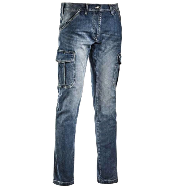 PANTALONE JEANS BLU W. XXL CARGO STONE DIADORA