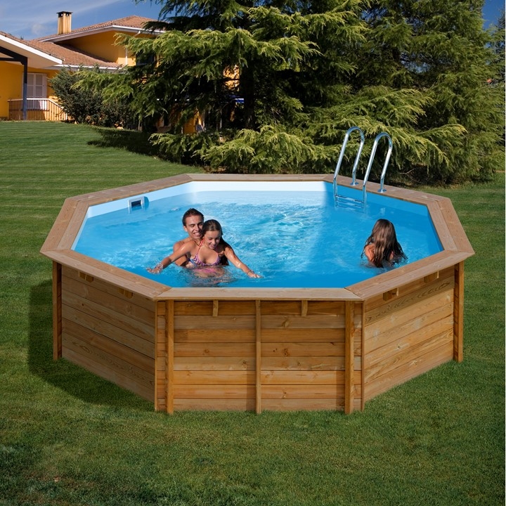 Gre Piscina Fuoriterra In Legno