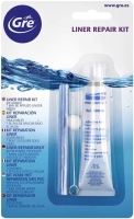 Gre 40080 Kit di Riparazione Liner Piscina, con Colla e Bastoncino applicatore.