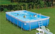 PISCINA FUTURA 800 dim 780x350x125 CON FILTRO SABBIA E ACCESSORI - NEWPLAST