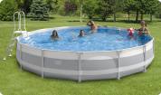 PISCINA BAHAMAS 450 dim 450x100 CON FILTRO SABBIA E ACCESSORI - NEWPLAST