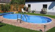 0822K - PISCINA INTERRATA NEWPLAST ELBA OTTO 855 x 500 x 120